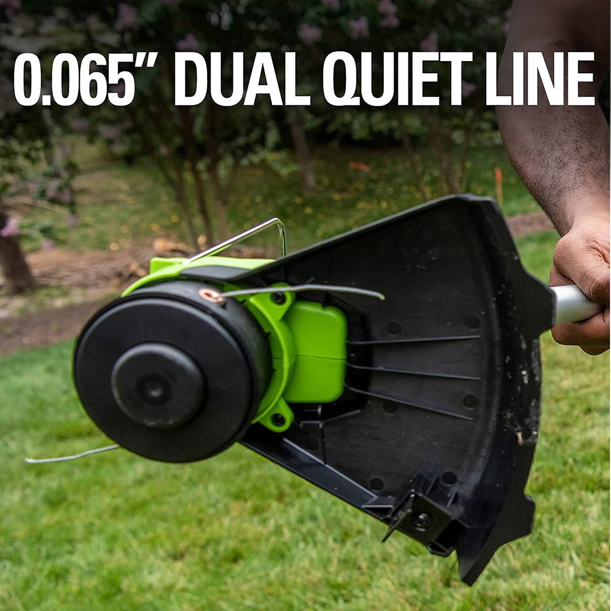 24V 12-inch String Trimmer with 2Ah Battery and Charger U761