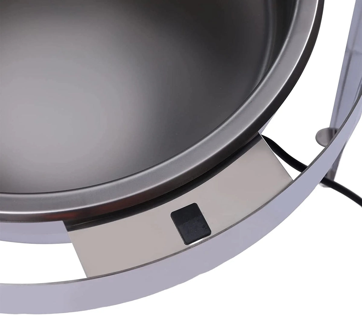 6L Stainless Steel Round Chafing Dish with Glass Lid M2974