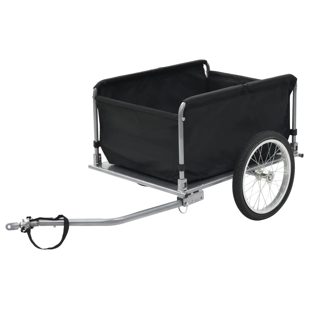 Foldable Bike Cargo Trailer with Removable Cargo Compartment G895255