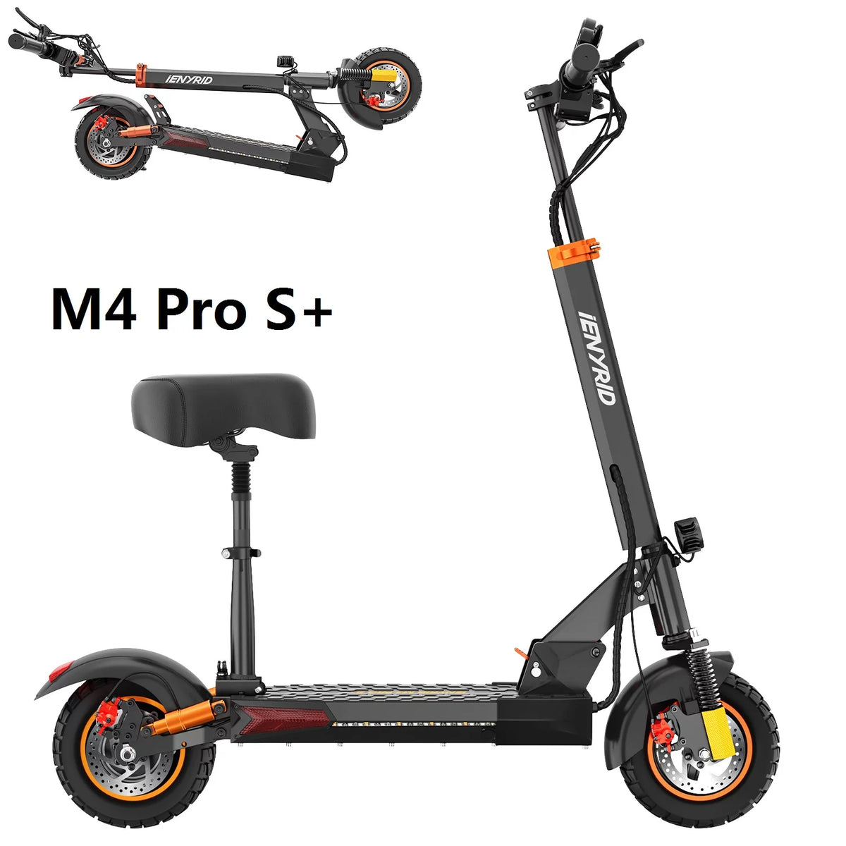 800W Foldable Electric Scooter with Seat N915