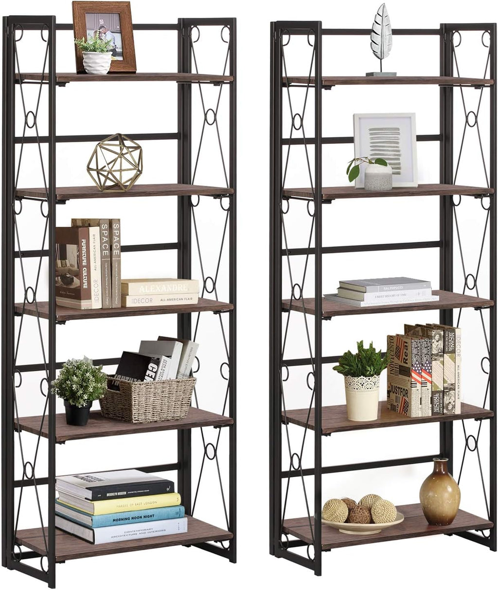 4-Tier Storage Bookshelf with Drawers D1959