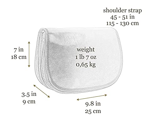 Leather Cross Body Bag A402151
