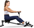 Rowing Machine with Digital Monitor Black I60982