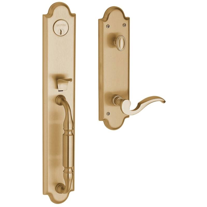 Dummy Set Handleset in Vintage Brass V589