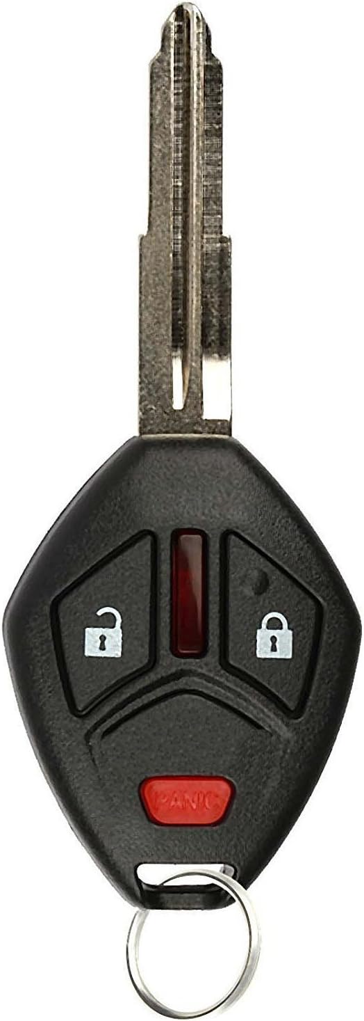 Keyless Entry Remote Uncut Notch Car Ignition Chip Key Fob F25833