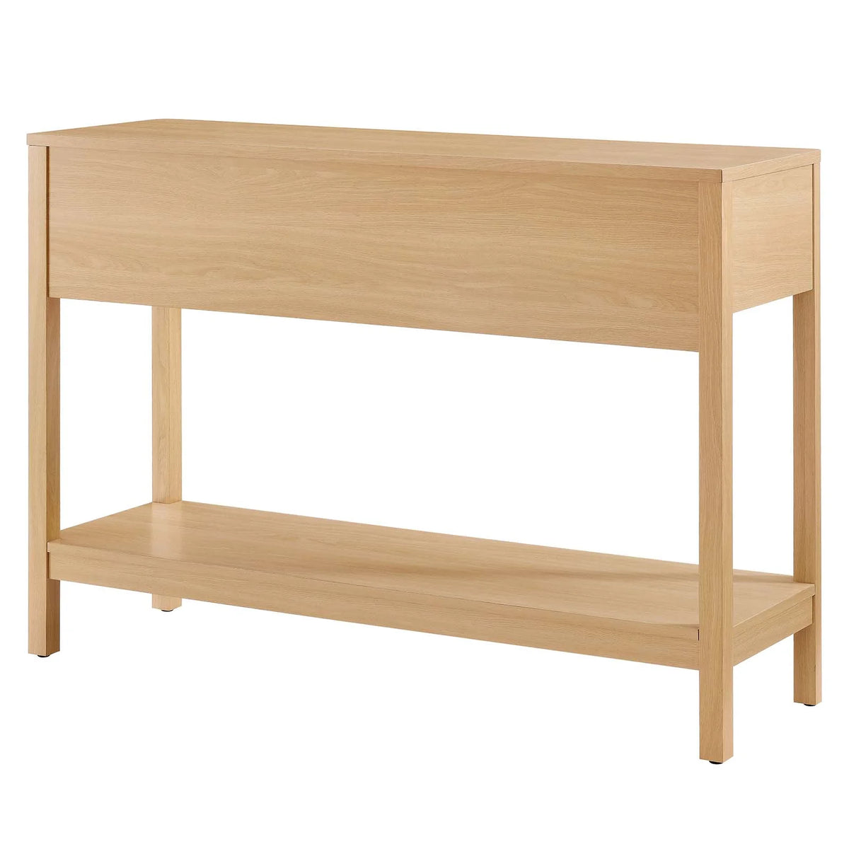 Oak Wood Entryway Console Table P447