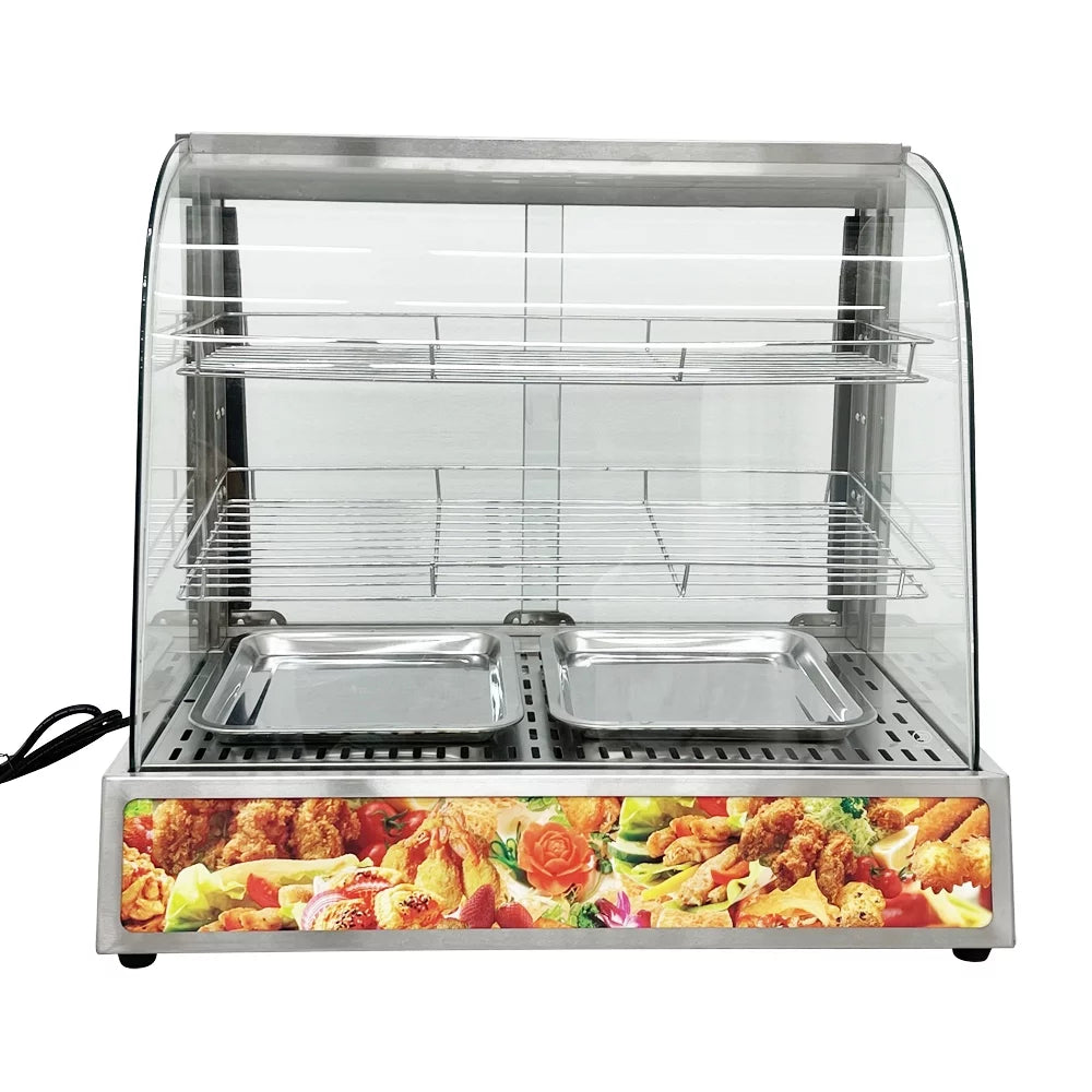 3 Layer Electric Heating Food Warmer Cabinet W579335