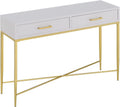 White Console Table F5356