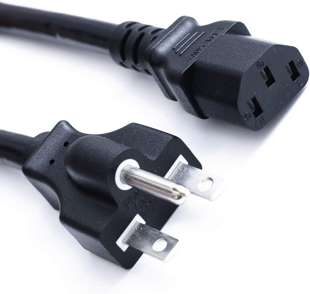 250-220V 6ft 14AWG 15A Power Cord 5 Pack Y37436