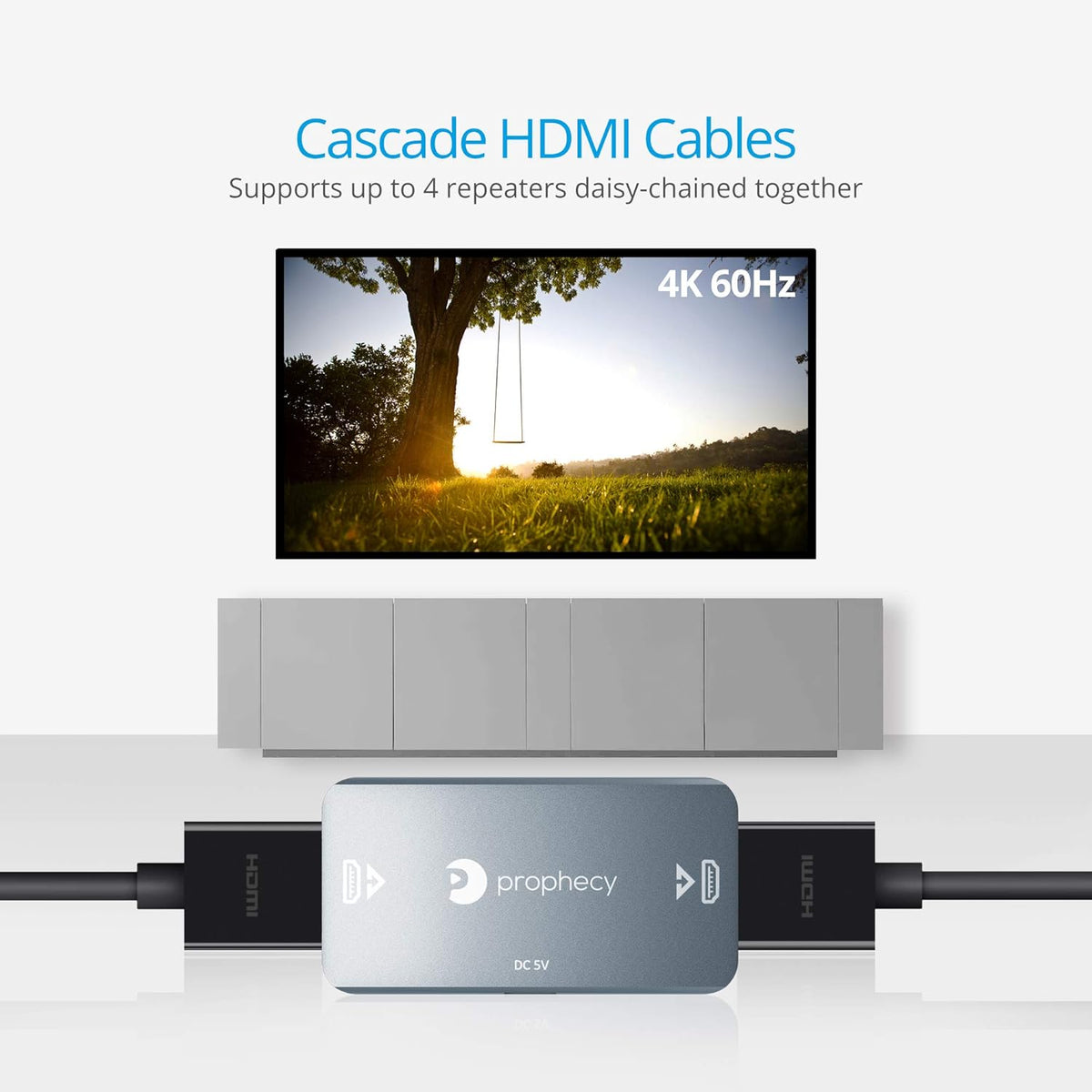 4K HDMI 2.0 Repeater with Retimer O884
