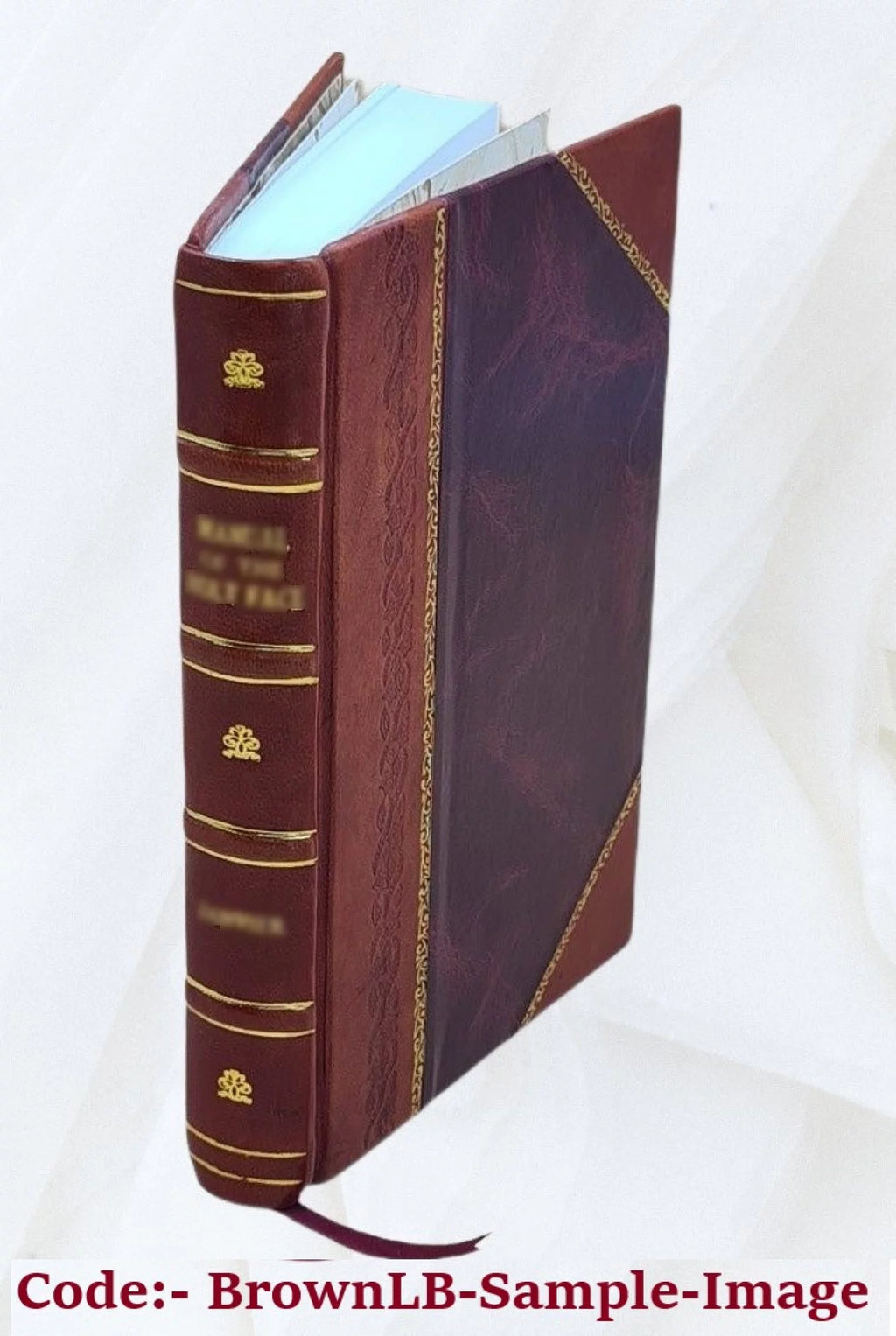 Leather Bound Handbook H10100