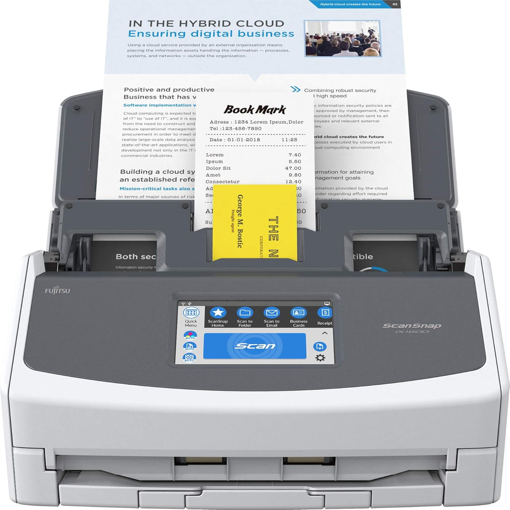 White Document Scanner J24338