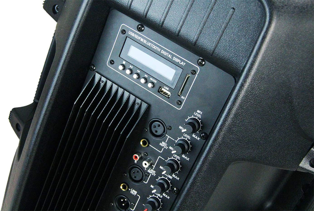 Powered PA Speakers 2-Way 15 Inch Pair A305