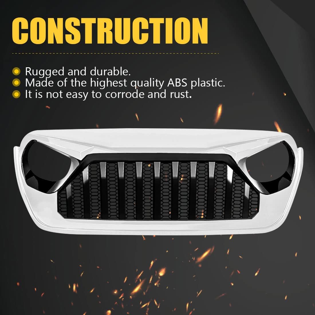 Matte Black Front Grill Cover H86457