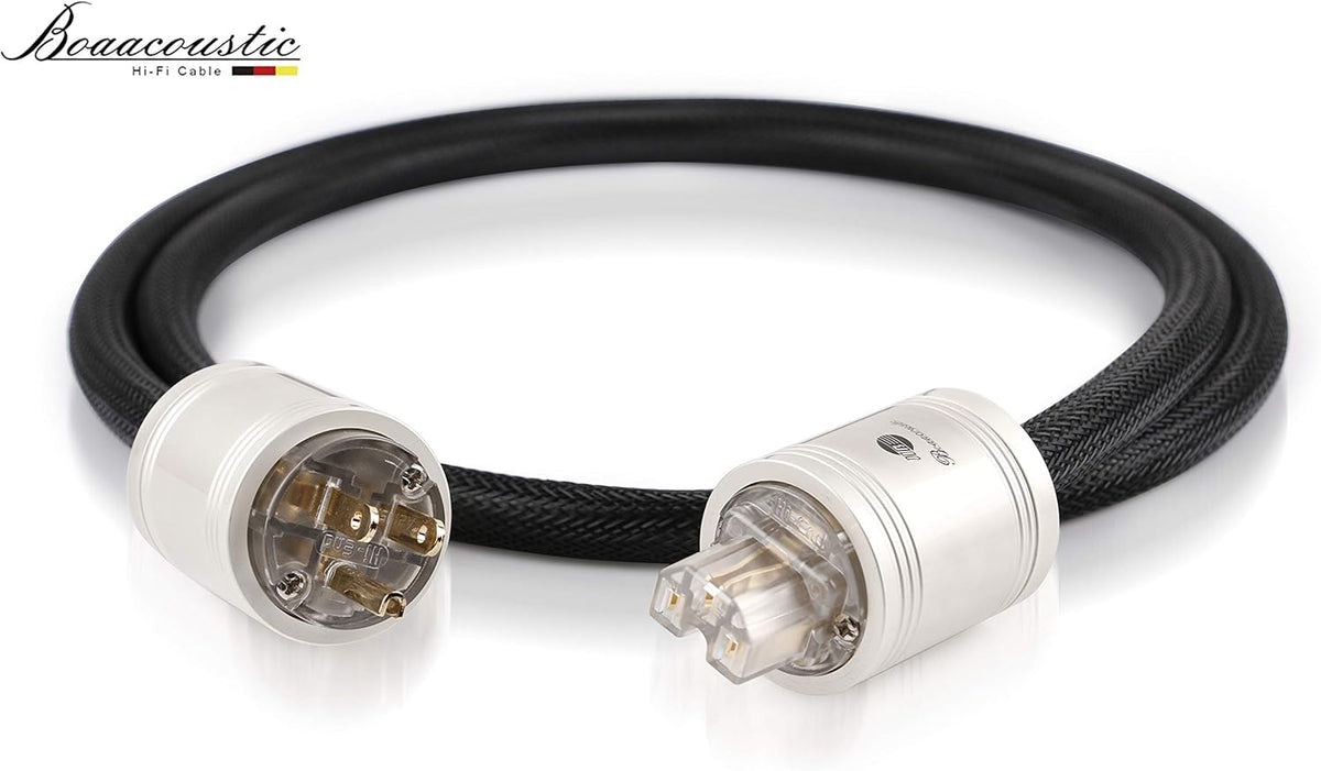 4N OFC Power Cord Male to Female US Plug 6.5ft N947