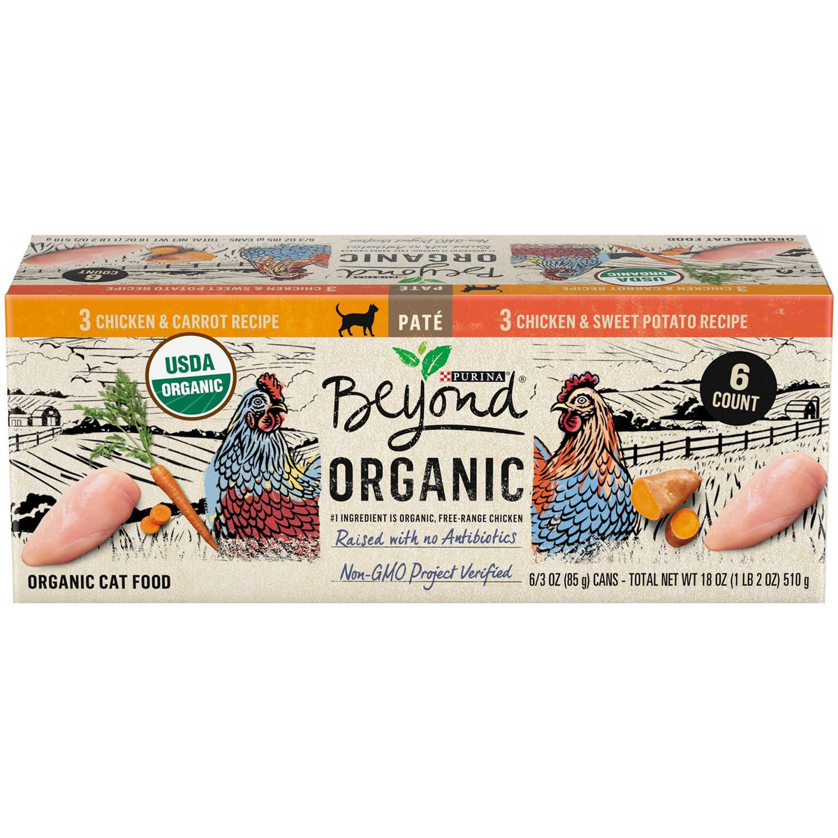 Organic Pate Wet Cat Food T352457