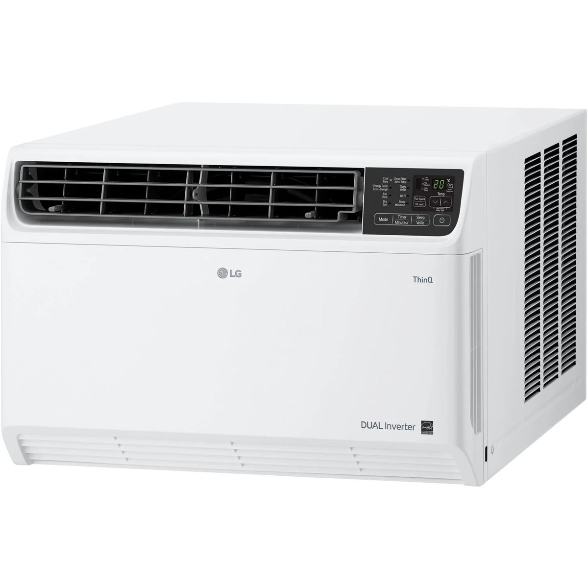 14,000 BTU 115-Volt Wi-Fi Window Air Conditioner with Remote, White C97417