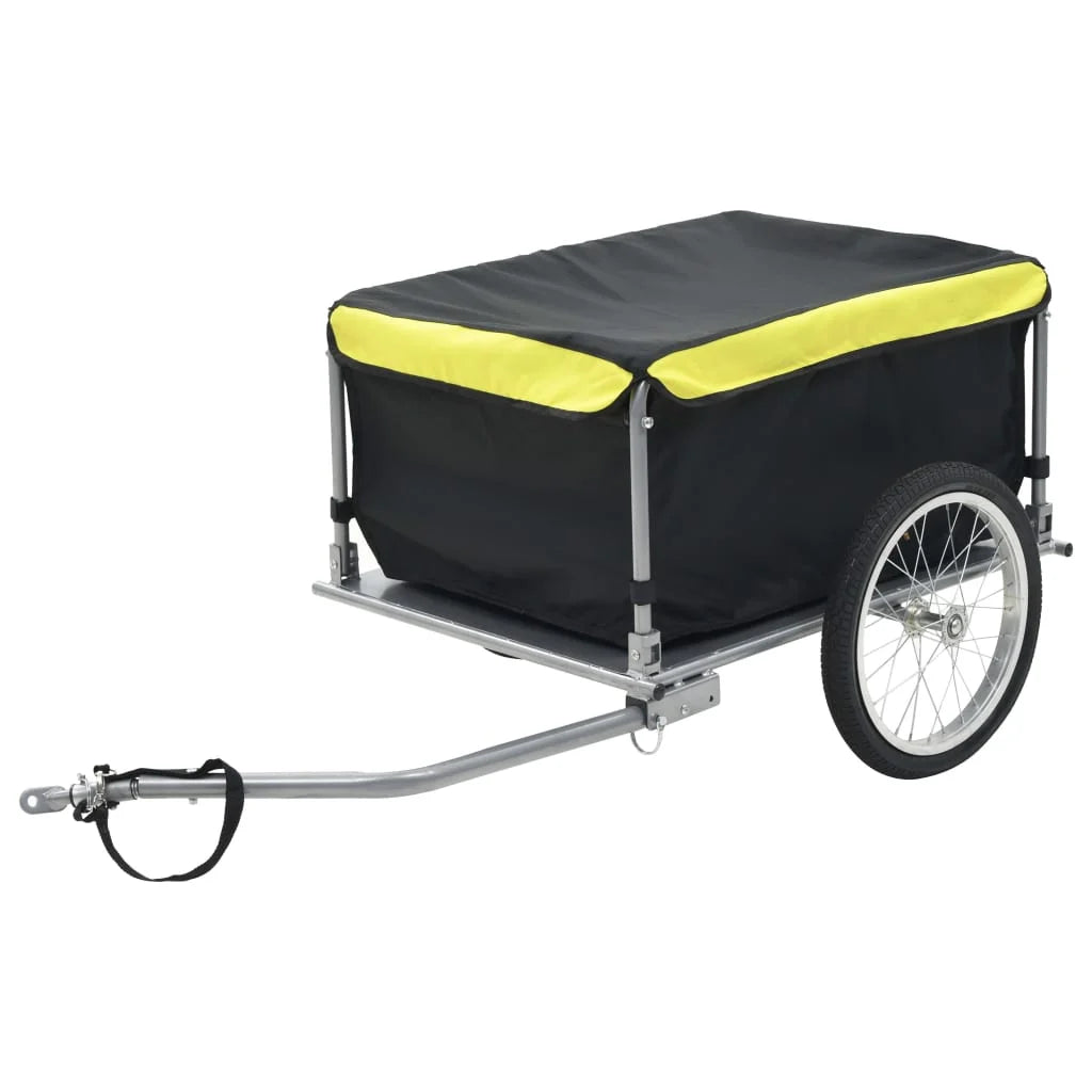Foldable Bike Cargo Trailer with Removable Cargo Compartment G895255
