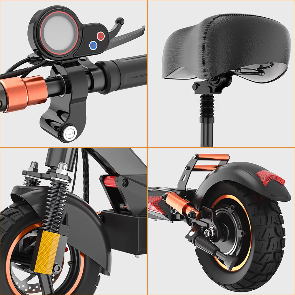 800W Foldable Electric Scooter with Seat N915