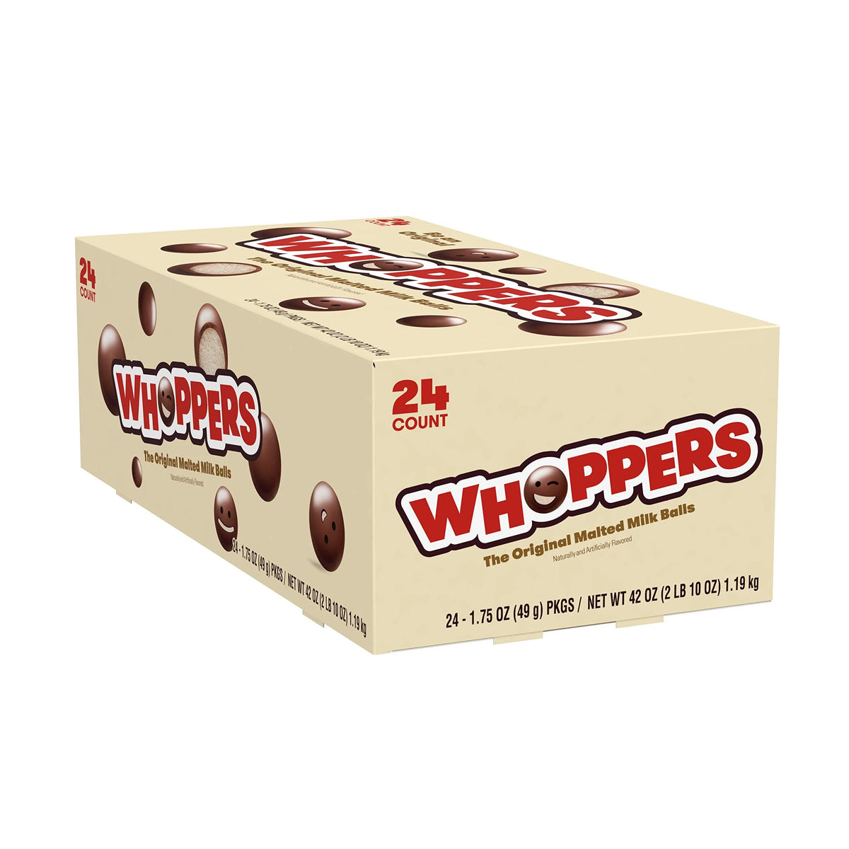 Whoppers Candy 1.75 Ounce Pack Of 24 M76808