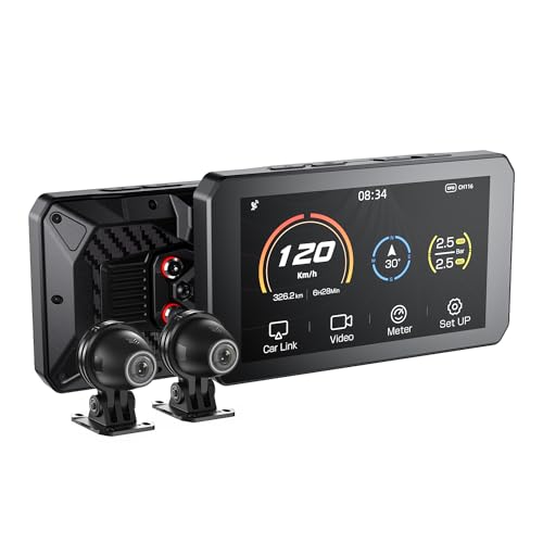 5" IP68 Waterproof Motorcycle GPS Navigation System A891
