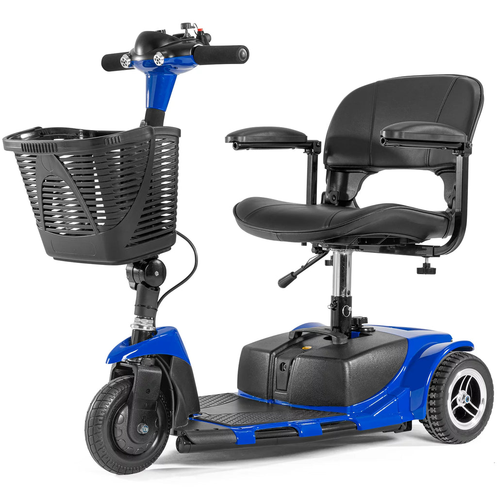 3 Wheel Blue Folding Mobility Scooter I4512