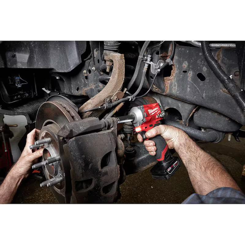 12V Brushless Cordless 3/8 in. Impact Wrench Kit with 6.0Ah Battery A37680