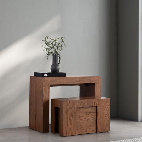 Extendable Solid Wood Dining Table A417757