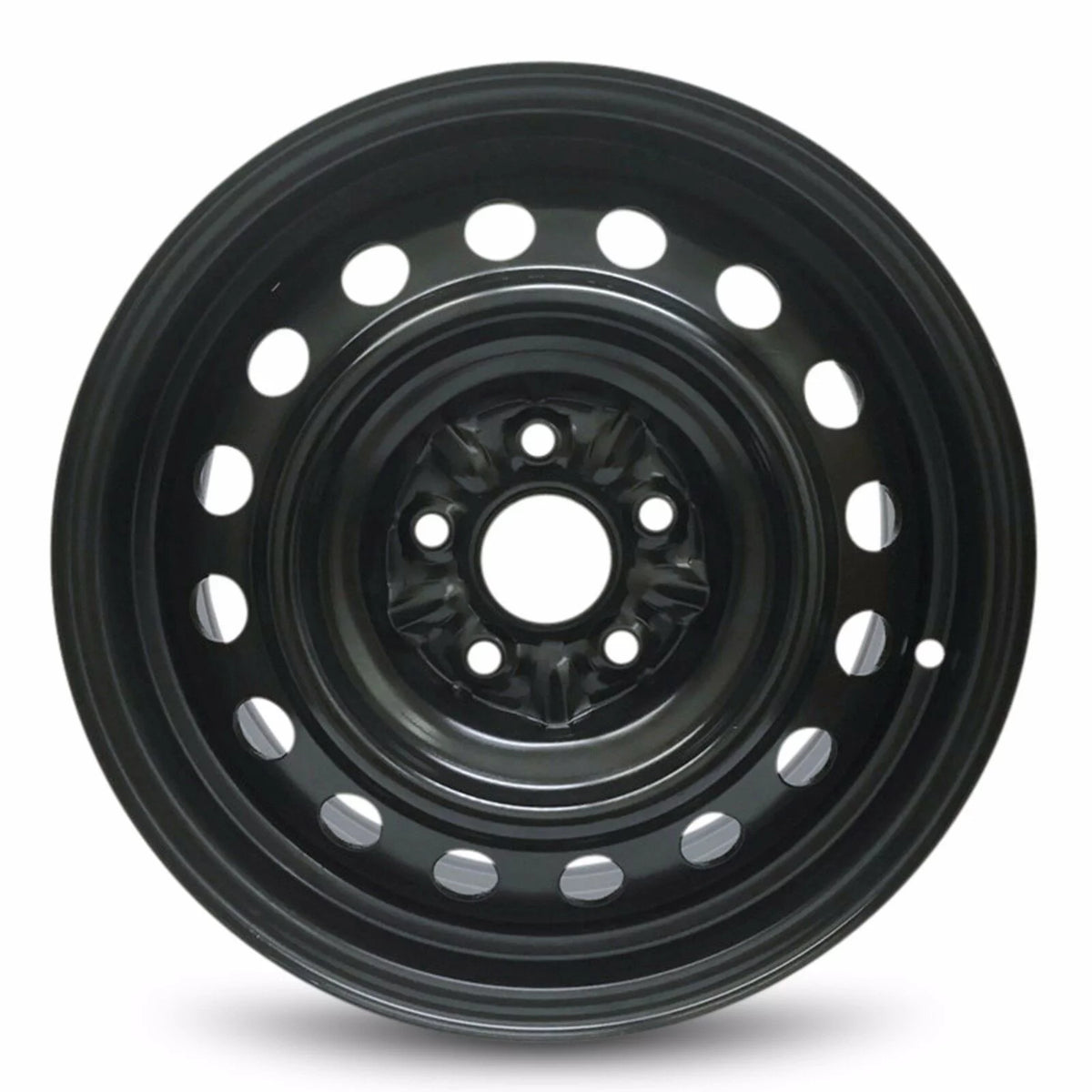 16 Inch Painted Black Car Wheel G56203