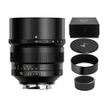 90mm f1.25 Manual Focus Mirrorless Camera Lens Black N69957