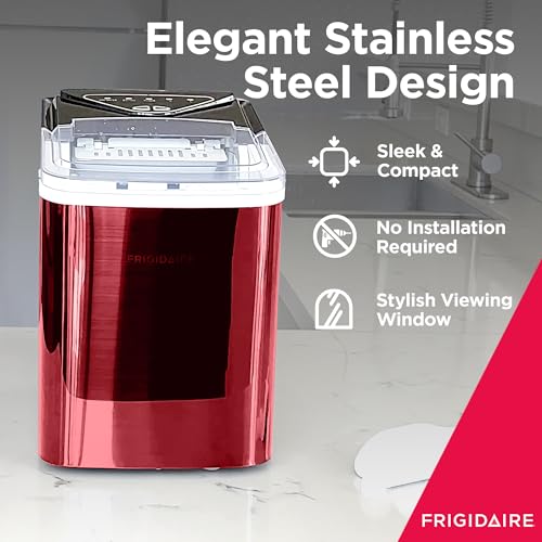 Counter Top Ice Maker Stainless Steel T181223