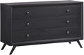 Mid-Century Modern Wood Nightstand P616