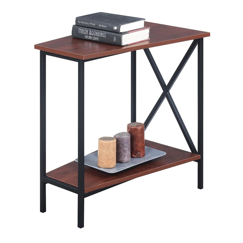 Weathered Grey Wedge End Table B97965