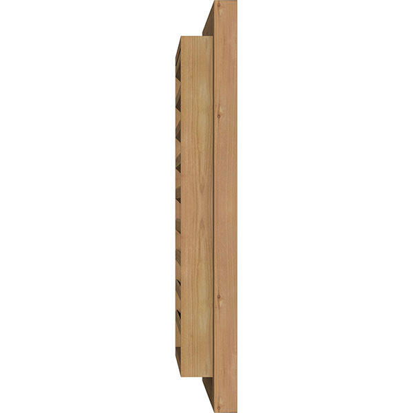 Unfinished Functional Rough Vertical Gable Vent E825095