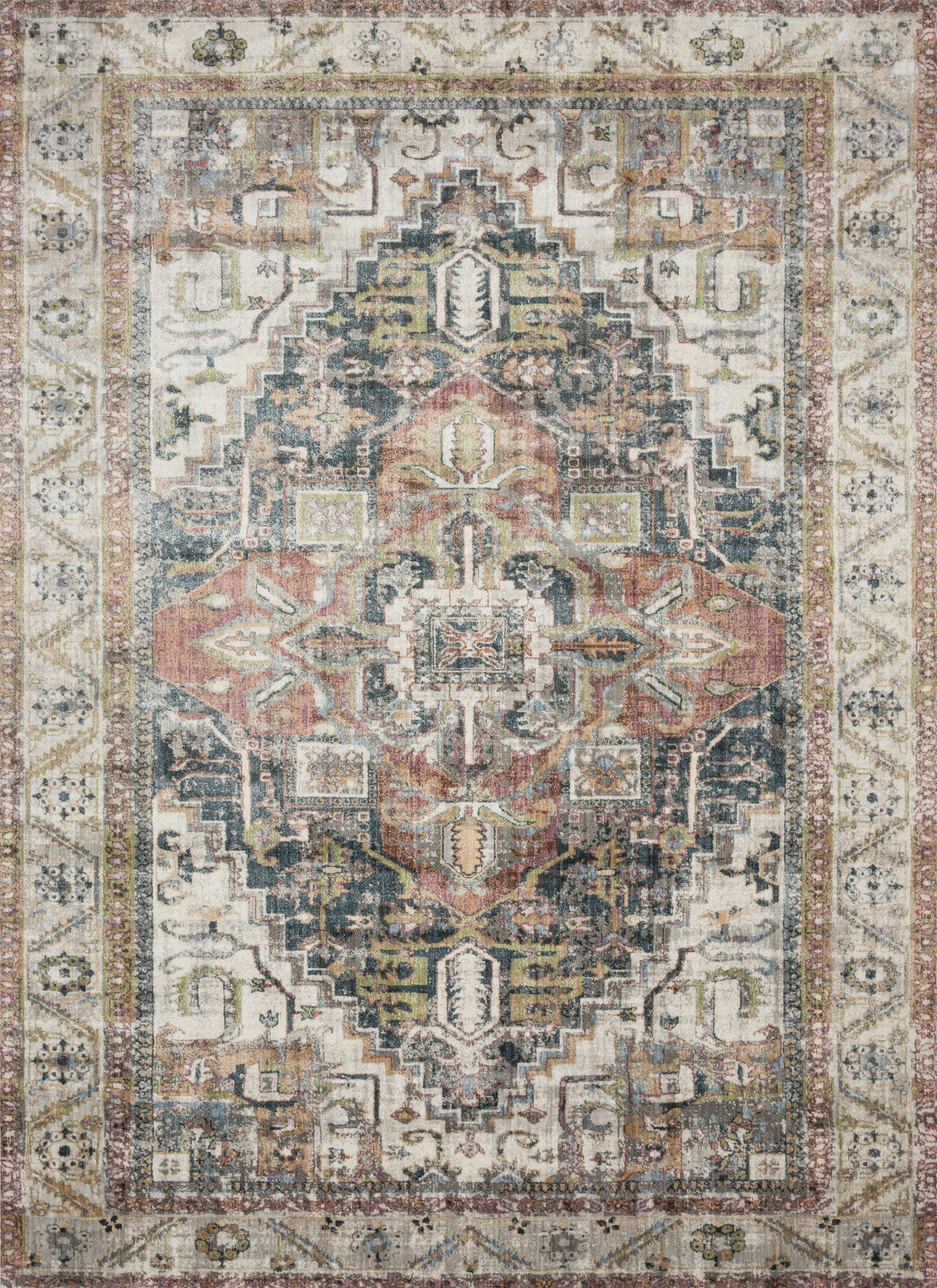 Ivory Multi 13' x 18' Rug R8867