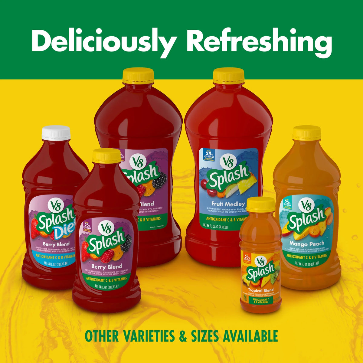 Fruit Medley Flavored Juice Beverage, 16 fl oz Bottle I5006