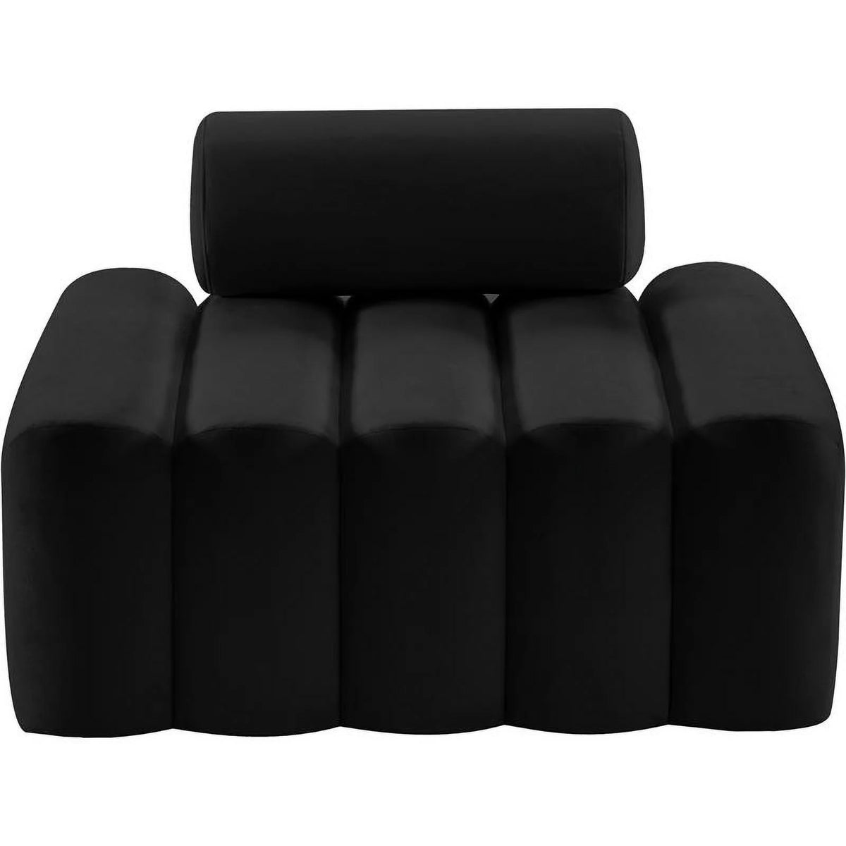 Black Velvet Chair H4118