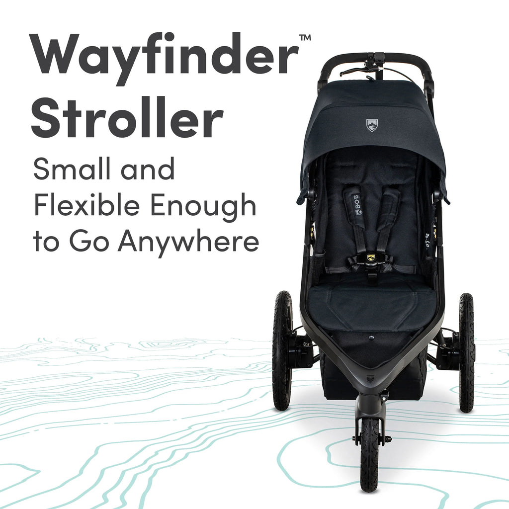 Jogging Stroller with Dual Suspension and Air-Filled Tires I9222