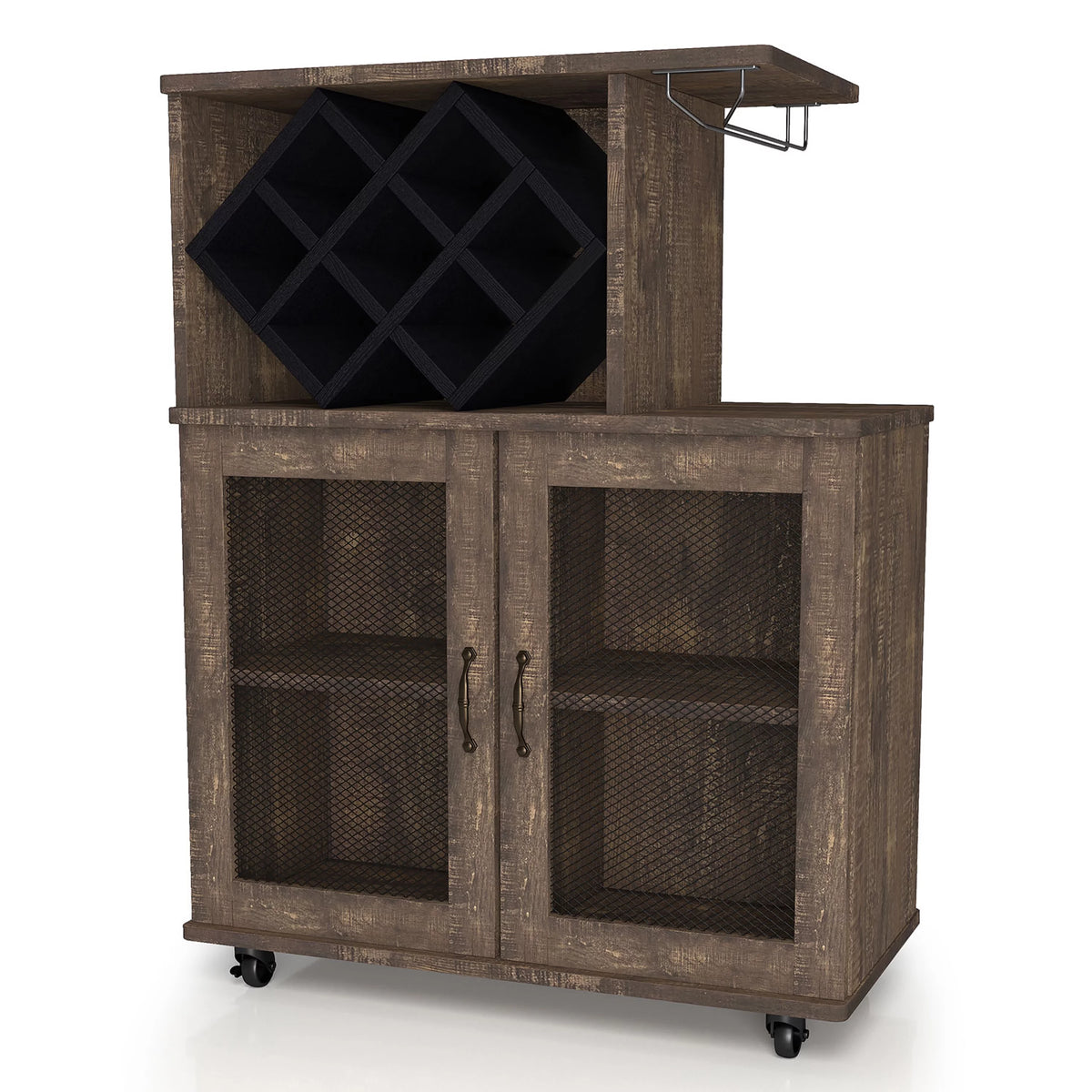 Mini Bar with Casters E87840