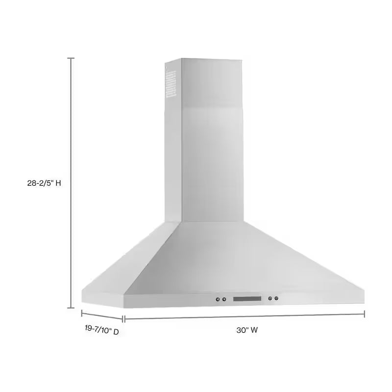 30 in. Wall Mount Canopy Range Hood U594594