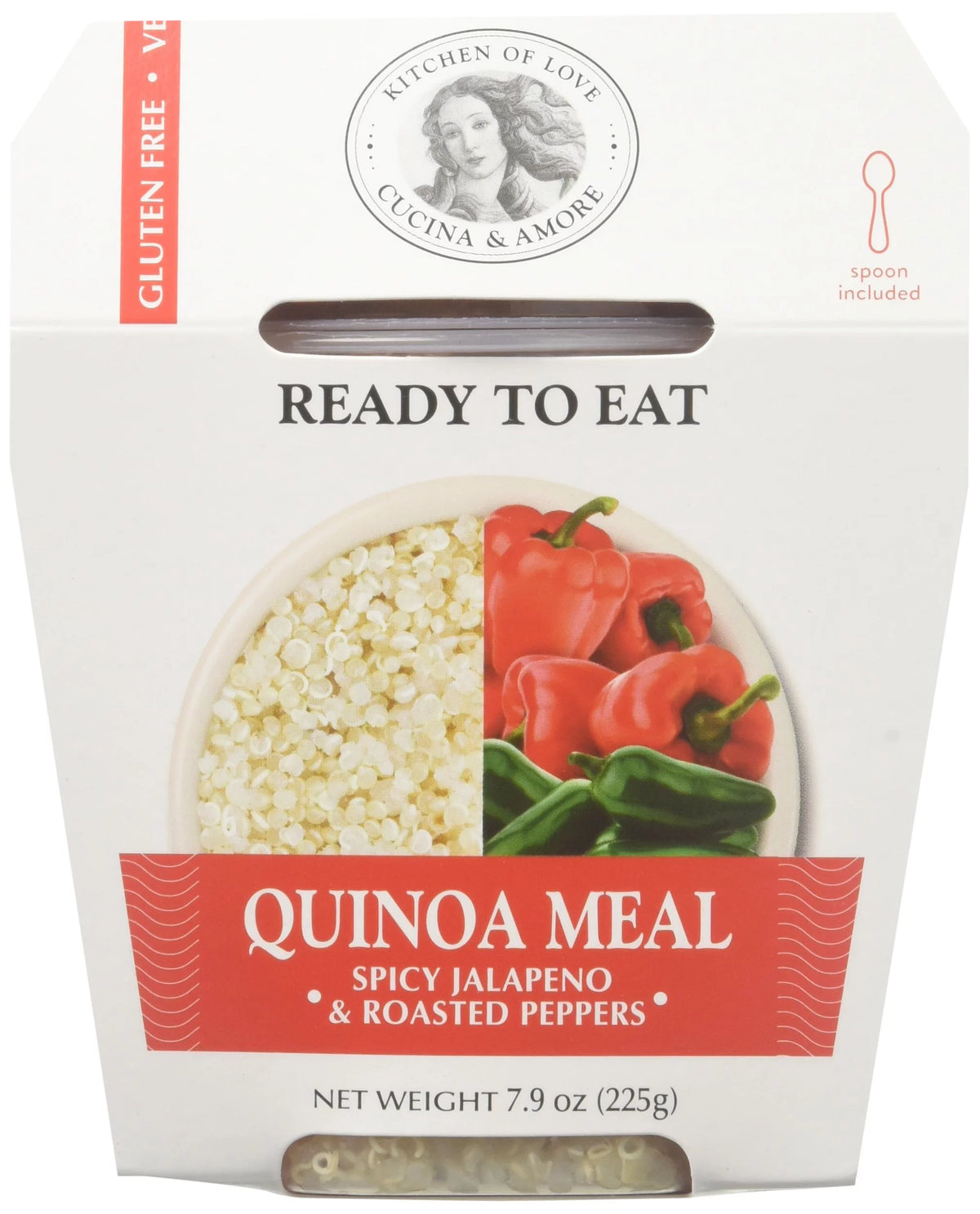 Quinoa Meal Spicy Jalapeno & Roasted Peppers 7.9 OZ Pack of 6 M962