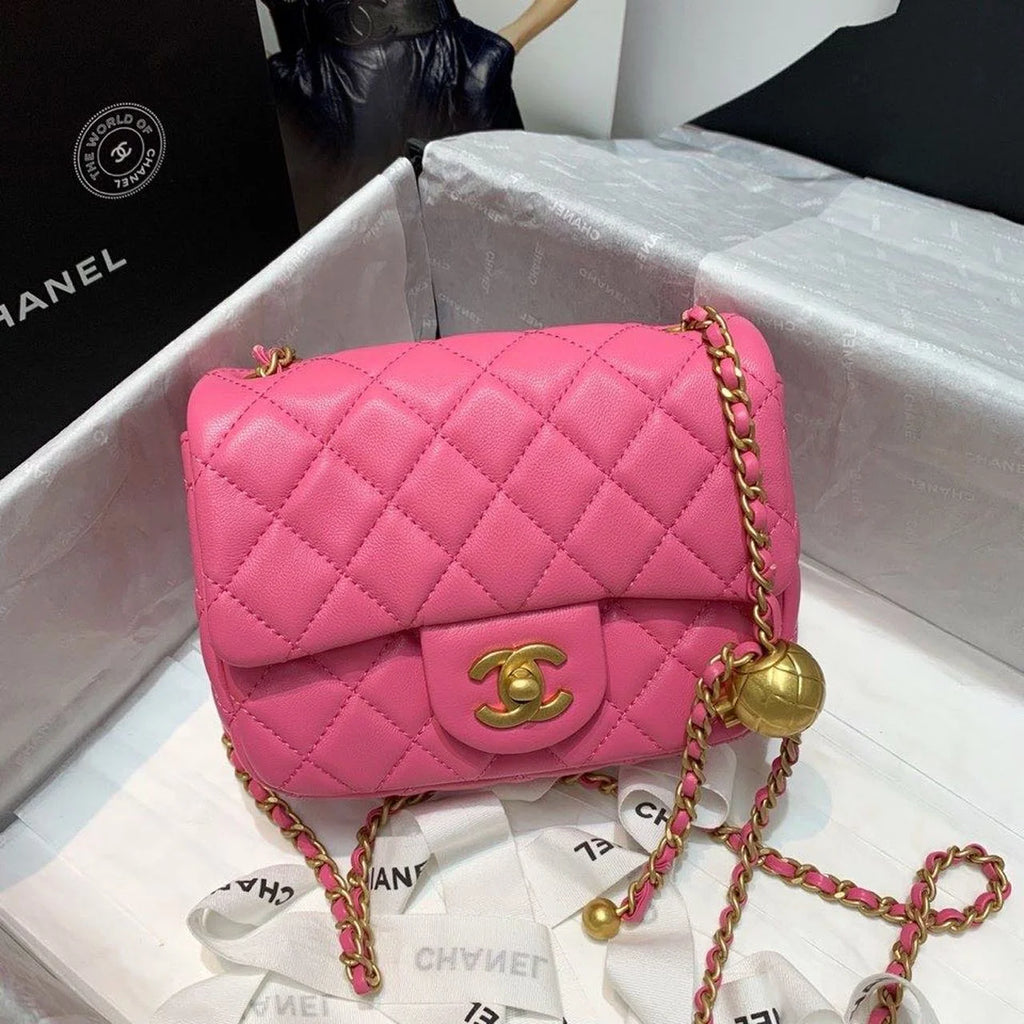 Pink Mini Flap Bag Y108262