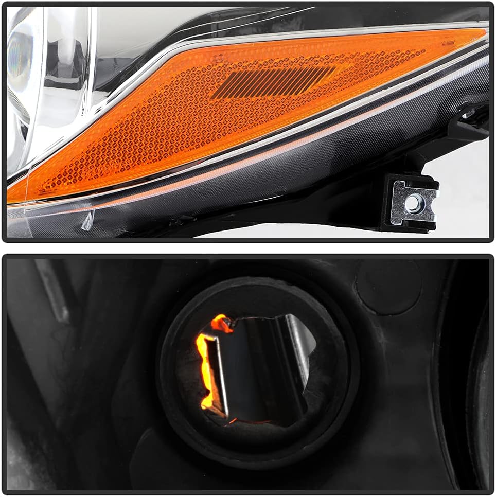 Chrome Trim Headlights Driver + Passenger Side K64675