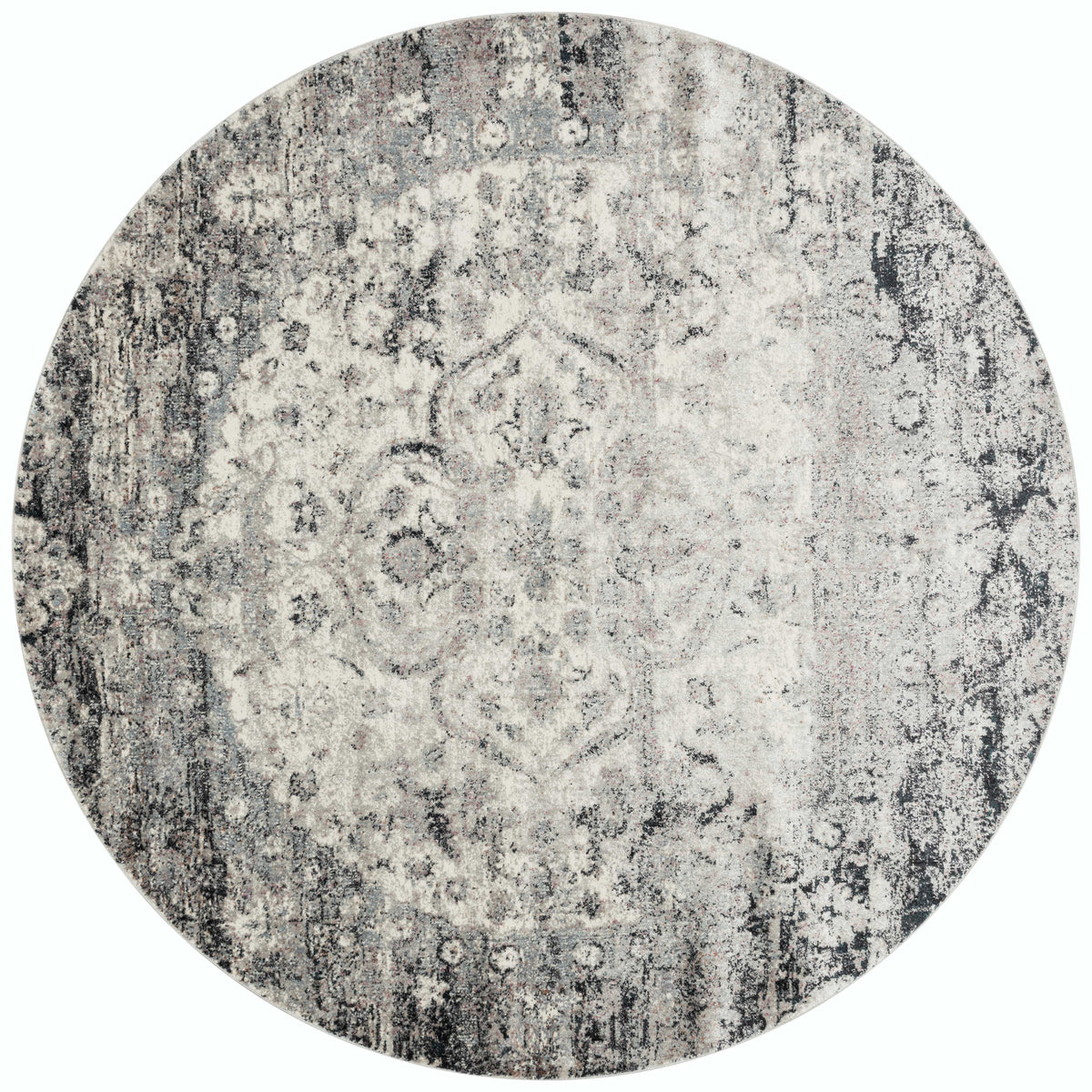 Ink Ivory Rug V8147