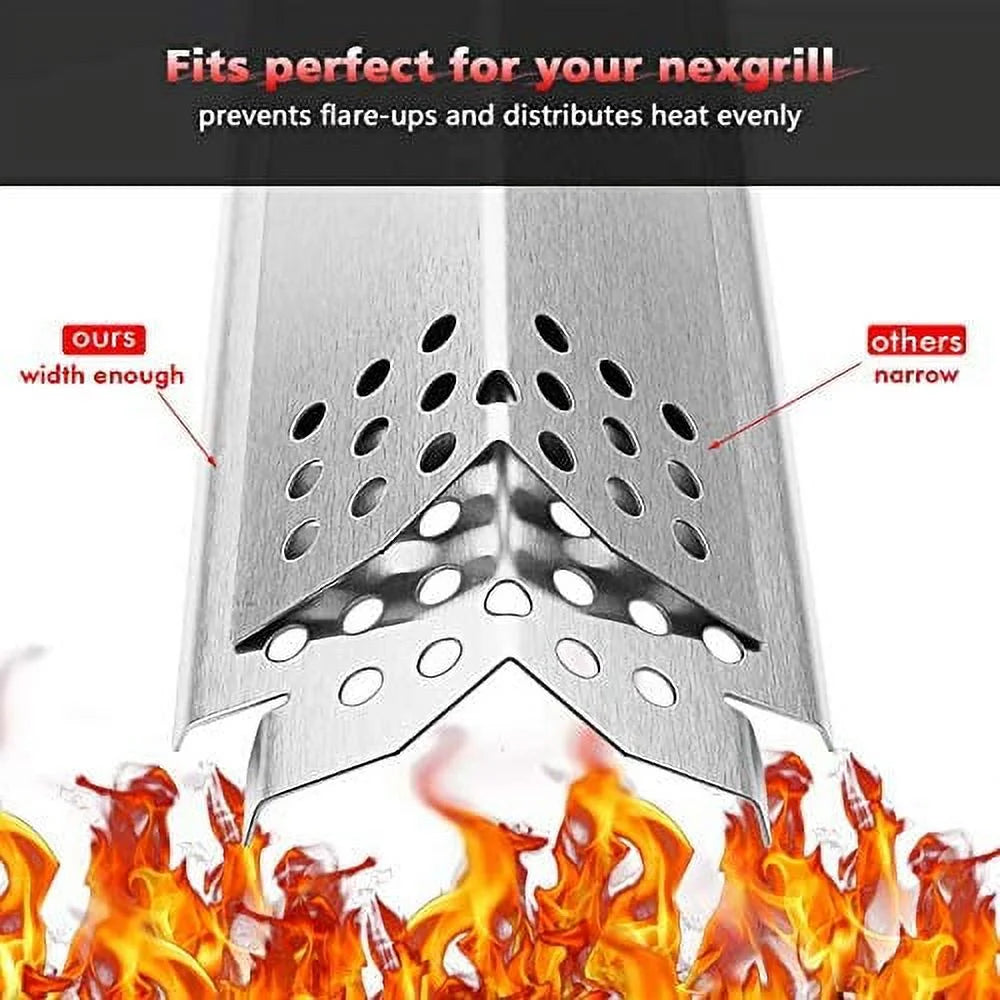 Stainless Steel Gas Grill Heat Plates 5 Pack D901984