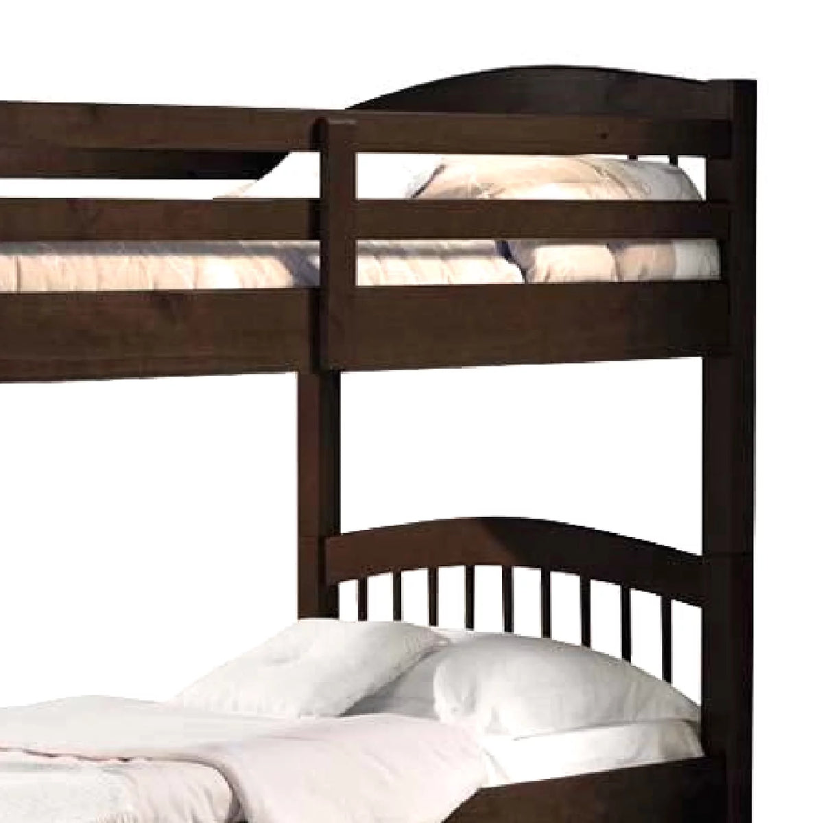 Wooden Twin Bunk Bed & Trundle with 3 Drawers O724