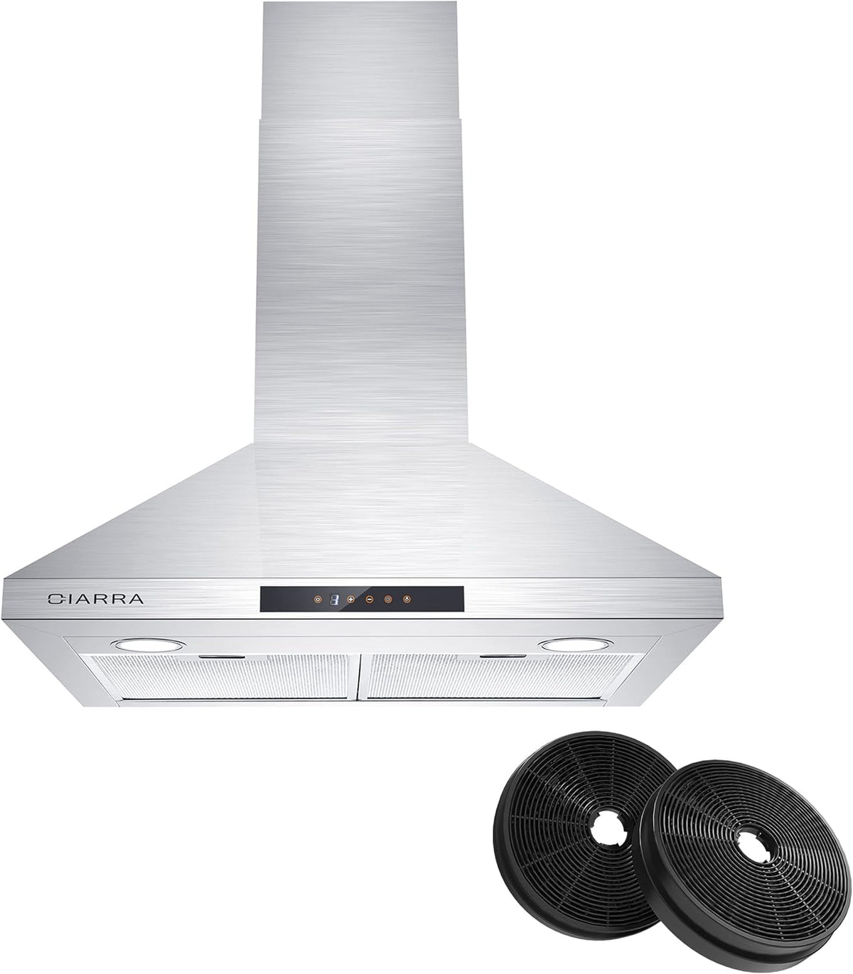 Wall Mount Range Hood 30 inch 450 CFM Convertible O137