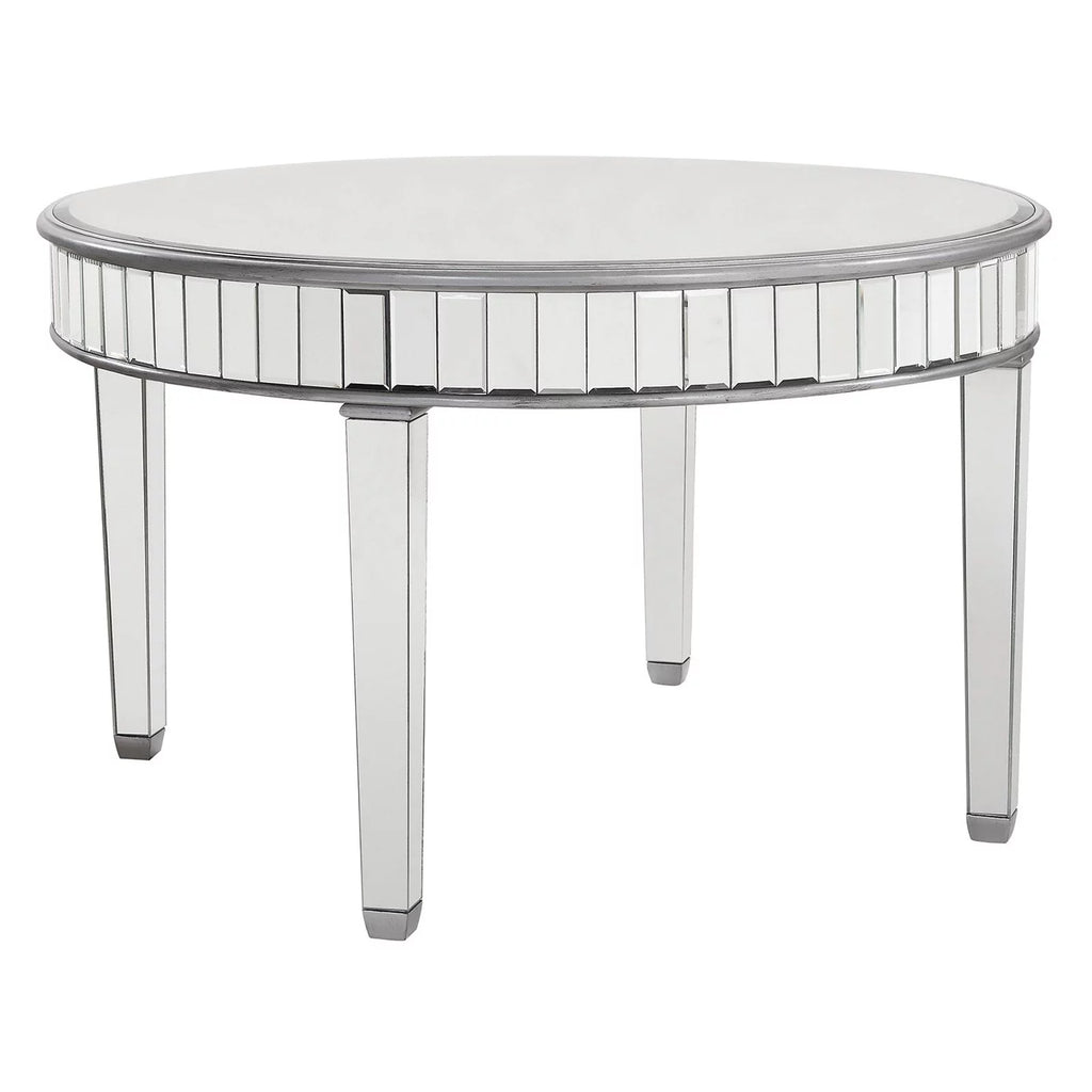 Mirrored Round Dining Table Q868