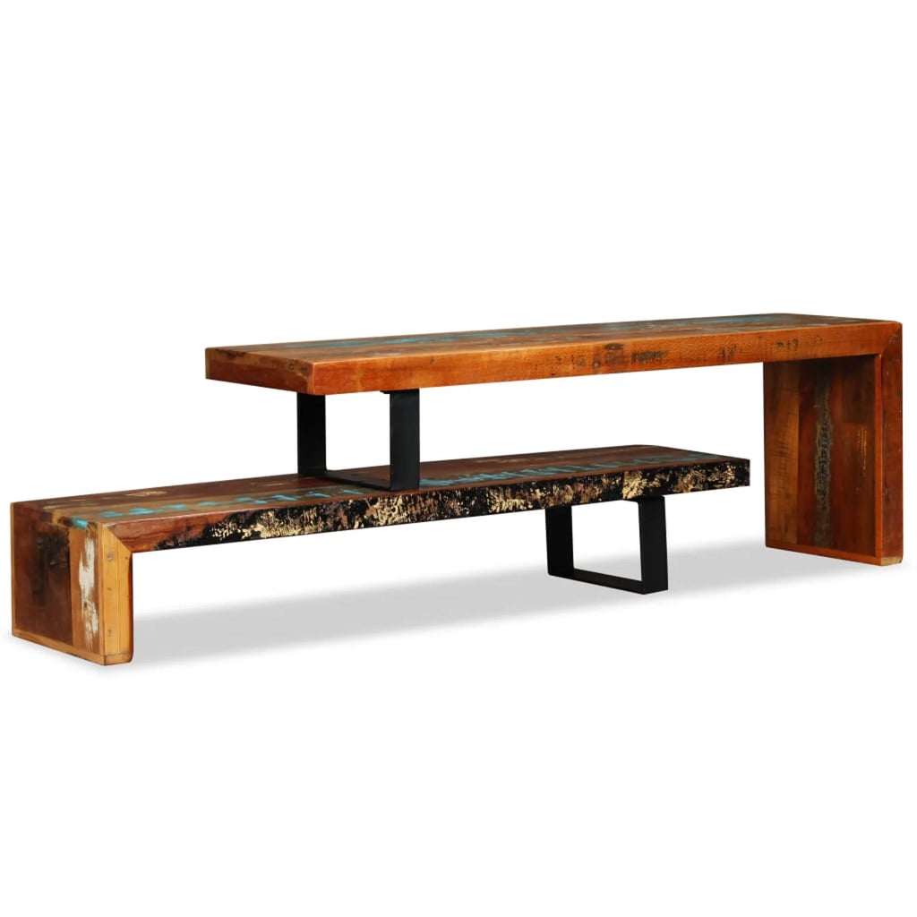 Solid Reclaimed Wood TV Stand K1185