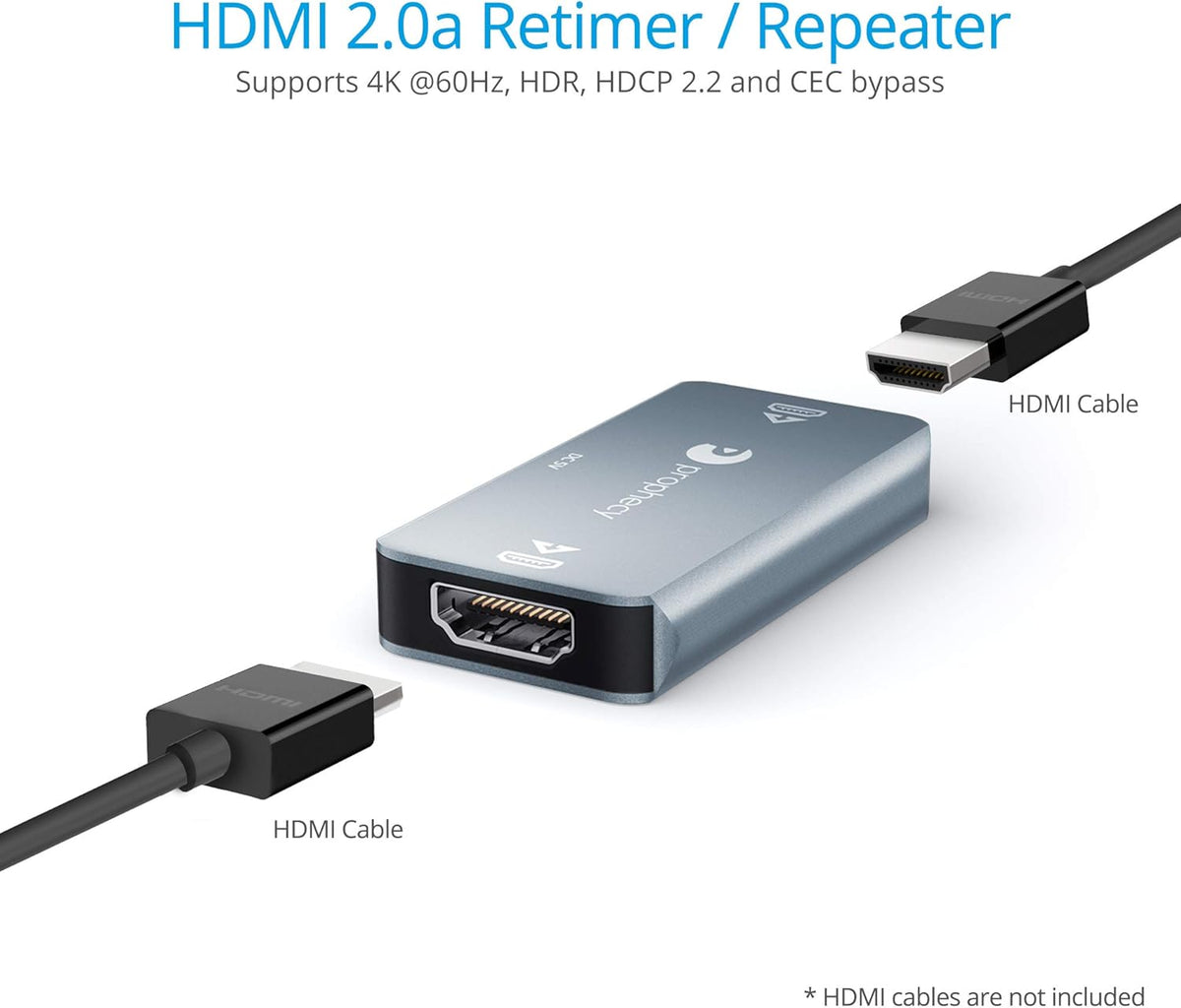 4K HDMI 2.0 Repeater with Retimer O884